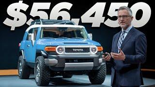 2025 toyota fj cruiser | FIRST LOOK!! | WORTH $56,450??