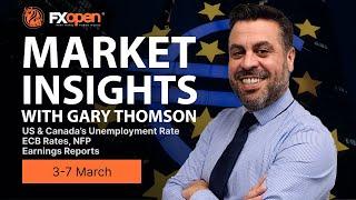 Market Insights with Gary Thomson: ECB Rates, US NFP, Canada’s Unemployment Rate, Earnings Reports