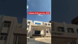 School of Economics, UoH #Hcu