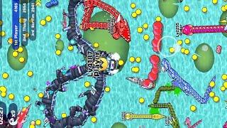 Snake Clash Gameplay- Epic Snake Clash.io Gameplay Max level - Boss level Big Snake #snakeclash
