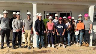 Cardiovascular Institute Admin Team Volunteers at Habitat for Humanity