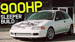 The Ultimate Street Honda 900HP AWD Daily Driver EG