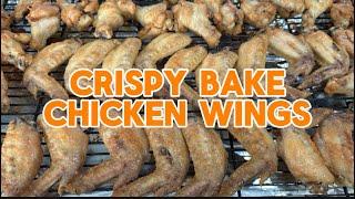 QUICK & EASY RECIPE ||CRISPY BAKE CHICKEN WINGS #yummy #homemade #cooking