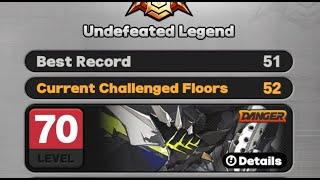 ZZZ Battle Tower 50 floor Overlord Pompey No hit No Caesar