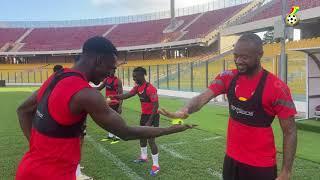 BLACK STARS RECOVERY SESSION AFTER SUDAN GAME