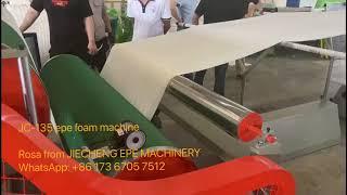 JC-135 EPE foam extrusion machine