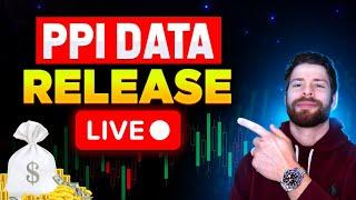 PPI INFLATION DATA | WILL THE STOCK MARKET DIP? | LIVE TRADING