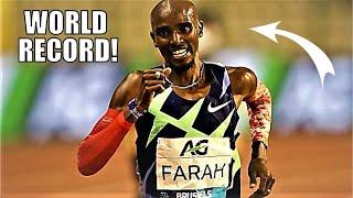 MO FARAH'S INCREDIBLE WORLD RECORD RUN! || The Men's 1 Hour Race - Diamond League Brussels 2020