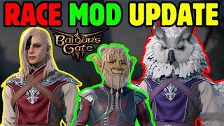 RACE MODS Coming to CONSOLE UPDATE - Baldur's Gate 3