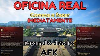 OFICINA REAL | FAÇA MUITO DINHEIRO AFK | ITENS EXCLUSIVOS | BLACK DESERT ONLINE