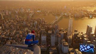 Swinging around the city | Spiderman 2 PS5