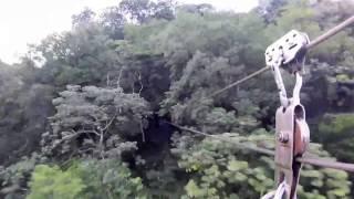 Ziplining in Costa Rica Jungle