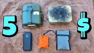 5 Great Budget Camping & Bushcraft Gear Items