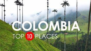 Top 10 Beautiful Places to Visit in Colombia - Colombia Travel Video