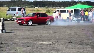 BMWs 3series burnout