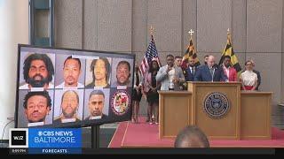 Seven suspects arrested in takedown of Baltimore drug trafficking organization