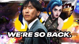 stomping with Jinx in the new season!? we are so back.