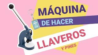 Máquina para hacer llaveros personalizados baratos. Modelo C25