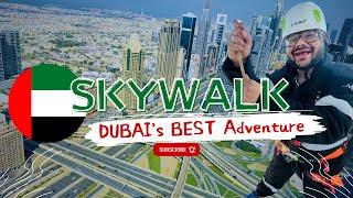 Walking on the EDGE of a SKYSCRAPER in DUBAI