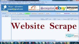 Website scraper tools