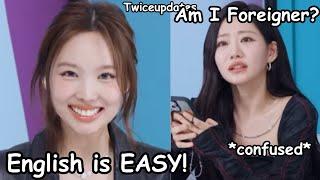 twice nayeon bragging about her english ft. Kiss Of Life Julie identity crisis