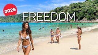 Freedom Beach Hidden Gem of Phuket [4K] Walking Tour.