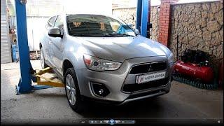 Замена задней левой ступицы на Mitsubishi Outlander Sport 2,0 Мицубиси Аутлендер 2014