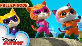 SuperKitties Full Episode | Fireworks Fright  | S1 E2 Part 1 | @disneyjr