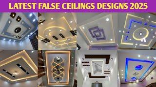 LATEST FALSE CEILINGS KE New DESIGNS 2025 beautiful wooden false ceiling modern design pop ceiling