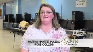 Marti Pulido is the Golden Apple teacher of the Month for February 2019