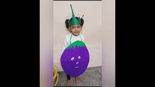 Fancy Dress| Brinjal speech| JUST FOR YOU JFU #dresscollection #fancydress #kids