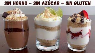 POSTRES FÁCILES y SALUDABLES para los Antojos de Dulce - En 1 MINUTO! Sin Horno