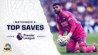 Top Premier League saves from Matchweek 4 (2024-25) | NBC Sports