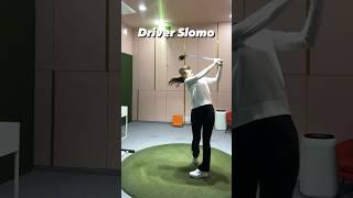 골프 입문 1년 드라이버 스윙 슬로우모션 #golfswing #골프스윙