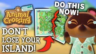 Don't Lose Your Island! Do THIS NOW - Animal Crossing New Horizons