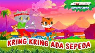 Kring kring ada sepeda bebek dan kucing lucu lagu anak anak indonesia kartun  // WE ART KIDS SONG