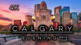 【4K】Calgary, Canada |Crescent Heights | Downtown | #walkingtour  #calgary  #canada #asmr