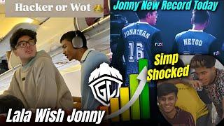 Jonny New Record Today ?  | Lala Wish Jonny  | Simp Shocked By Godl Support   | Vxt & Godl ..