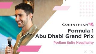 Formula 1® Abu Dhabi Grand Prix | The Podium Suite Hospitality Experience!