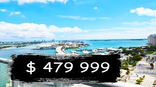 Touring a MIAMI $479.000 Corner Sky Home | Condo Apartment for Sale | Florida Real Estate Investing