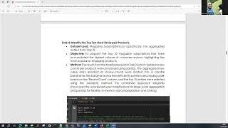 Amazon Reviews MapReduce Report   Group Paul Mutambuze and Venant  NIYONKURU