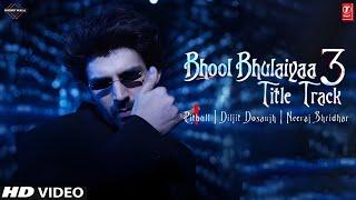 Bhool Bhulaiyaa 3 (Title Track) | Kartik A | Diljit, Pitbull, Neeraj S, Pritam | Bhushan K | #song