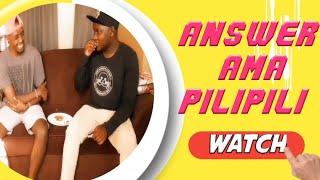 ANSWER AMA PILIPILI️️ Ep 3