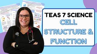 2024 ATI TEAS Science Cell Structure, Function, & Organization Study Guide (with Practice Questions)