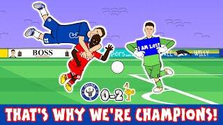 Chelsea 0-2 Liverpool (Kepa Howler Mane Goals Christensen Red Card Parody Goals Highlights 2020)