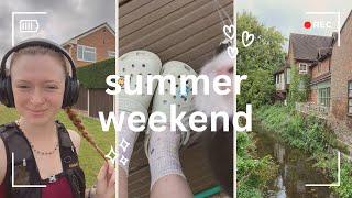 a summer-y chilled weekend