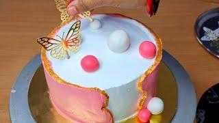 Trending Cake Design || Butterscotch Cake || New Cake Design || Birthday Cake || Cake Idea & Tips