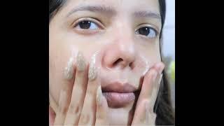 Satisfying Skincare Routine For Oily / Acne prone skin || Fresh juicy Skincare Routine  #shorts