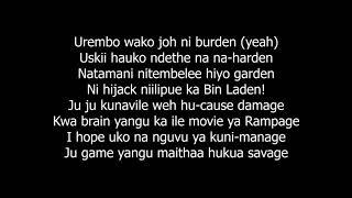 Raps x Madengu   Takapata Lyrics VIDEO