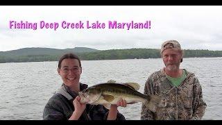 Fishing at Deep Creek Lake